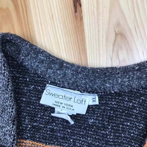 Vintage Aztec Embroidered Sweater Vest - Picture 3 of 5